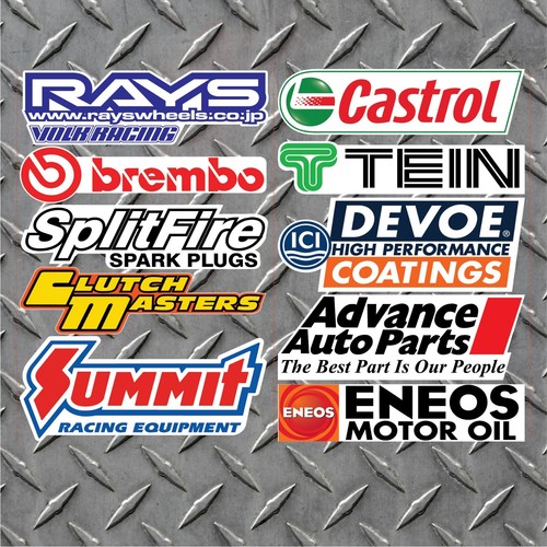 Adesivi decalcomanie racing - 10,
