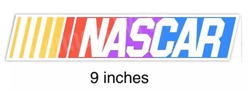 Adesivo nascar racing - racing, 9”