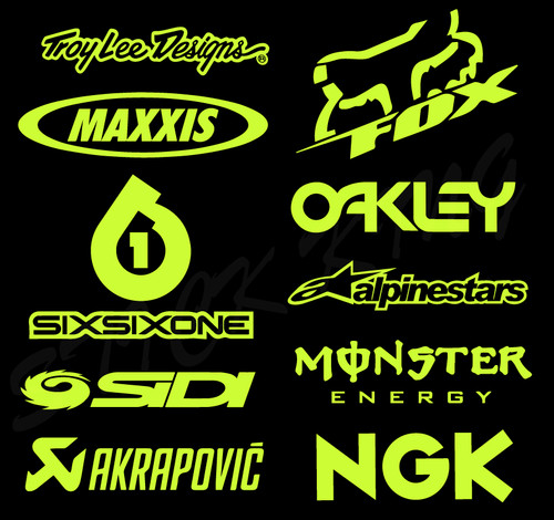 Kit adesivi motocross mx - x,